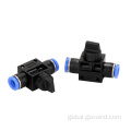 China HVFF Series Plastic Pneumatic Control Valves Fitting Factory